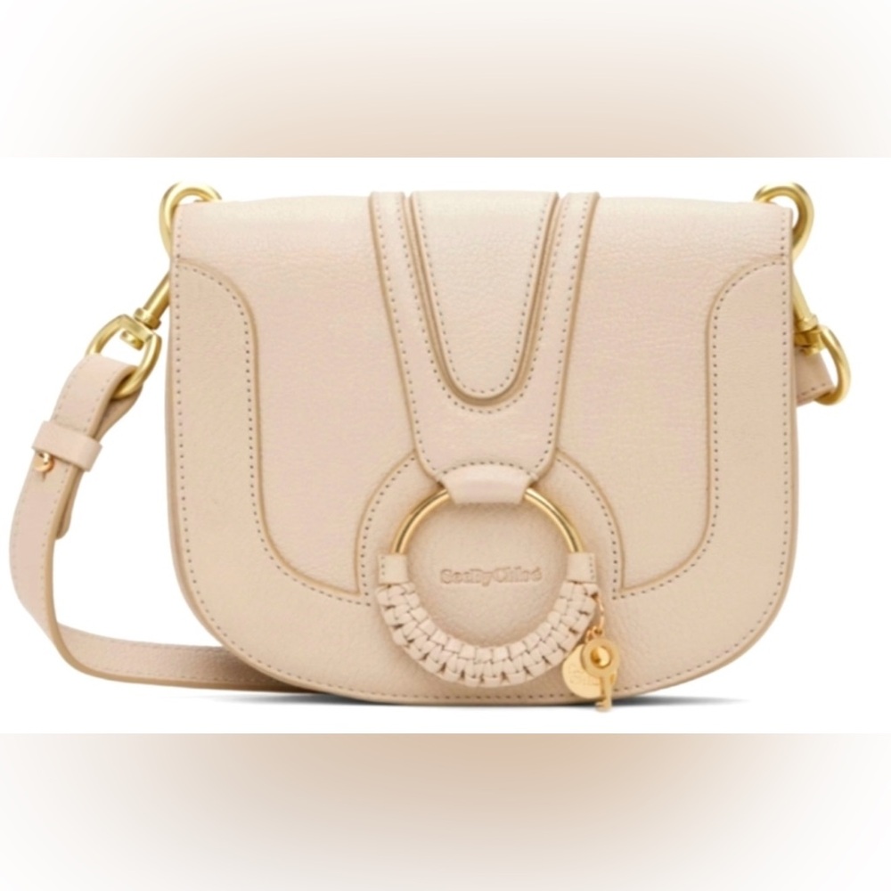 See By Chloe Hana Bag Cream Leather Crossbody Bag